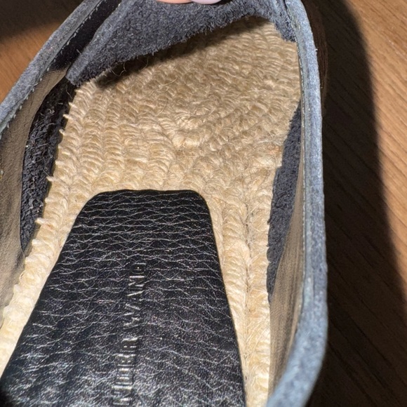 Alexander Wang Devon Leather Zip Platform Espadrille - Black - Size 36 (6) - EUC - Picture 6 of 10